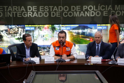 Chuva: Cláudio Castro decreta ponto facultativo no estado do Rio