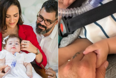 Juliano Cazarré revela que filha passará por nova cirurgia e pede orações