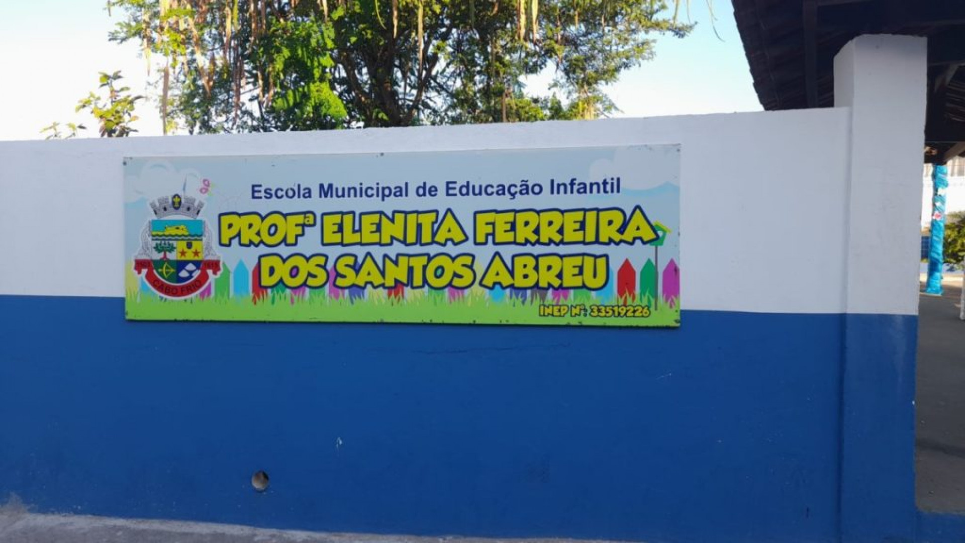 Escola Municipal de Educação Infantil Professora Elenita Ferreira dos Santos Abreu - Divulgação 
