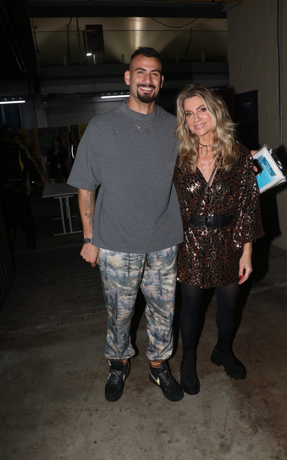 Nizam e Leticia Spiller - Rogério Fidalgo/Ag.news