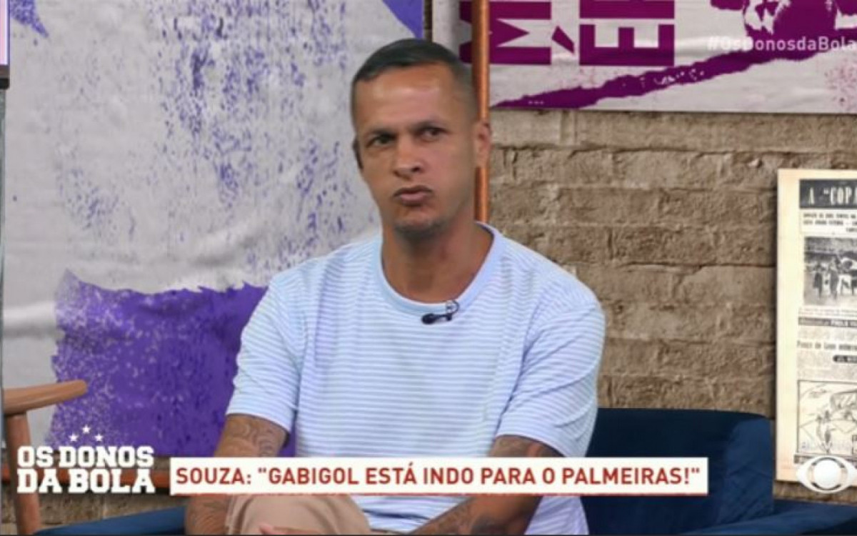 Ex-jogador Souza fala de interesse de Gabigol em ir para o Palmeiras
