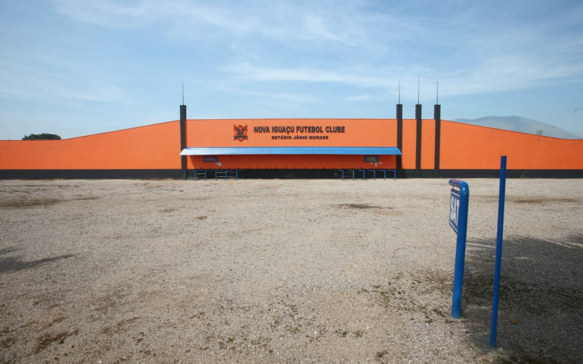 Sede do Nova Iguaçu Futebol Clube - Cleber Mendes / Agência O Dia