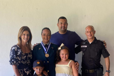 Major do 29º BPM recebe a Medalha Tiradentes