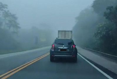 Serra de Guapimirim (BR-116) é interditada devido ao temporal
