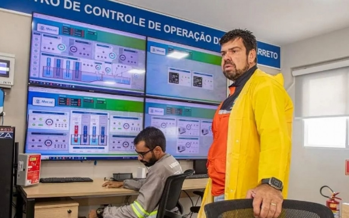 A previsão para as próximas horas é céu nublado a encoberto e chuvas de intensidade moderada a forte até a tarde deste domingo