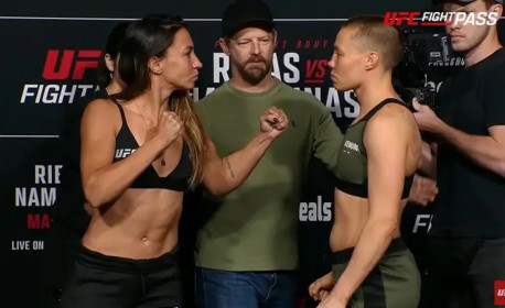 Namajunas bate Amanda Ribas no UFC Vegas 89 e brasileiro é desqualificado