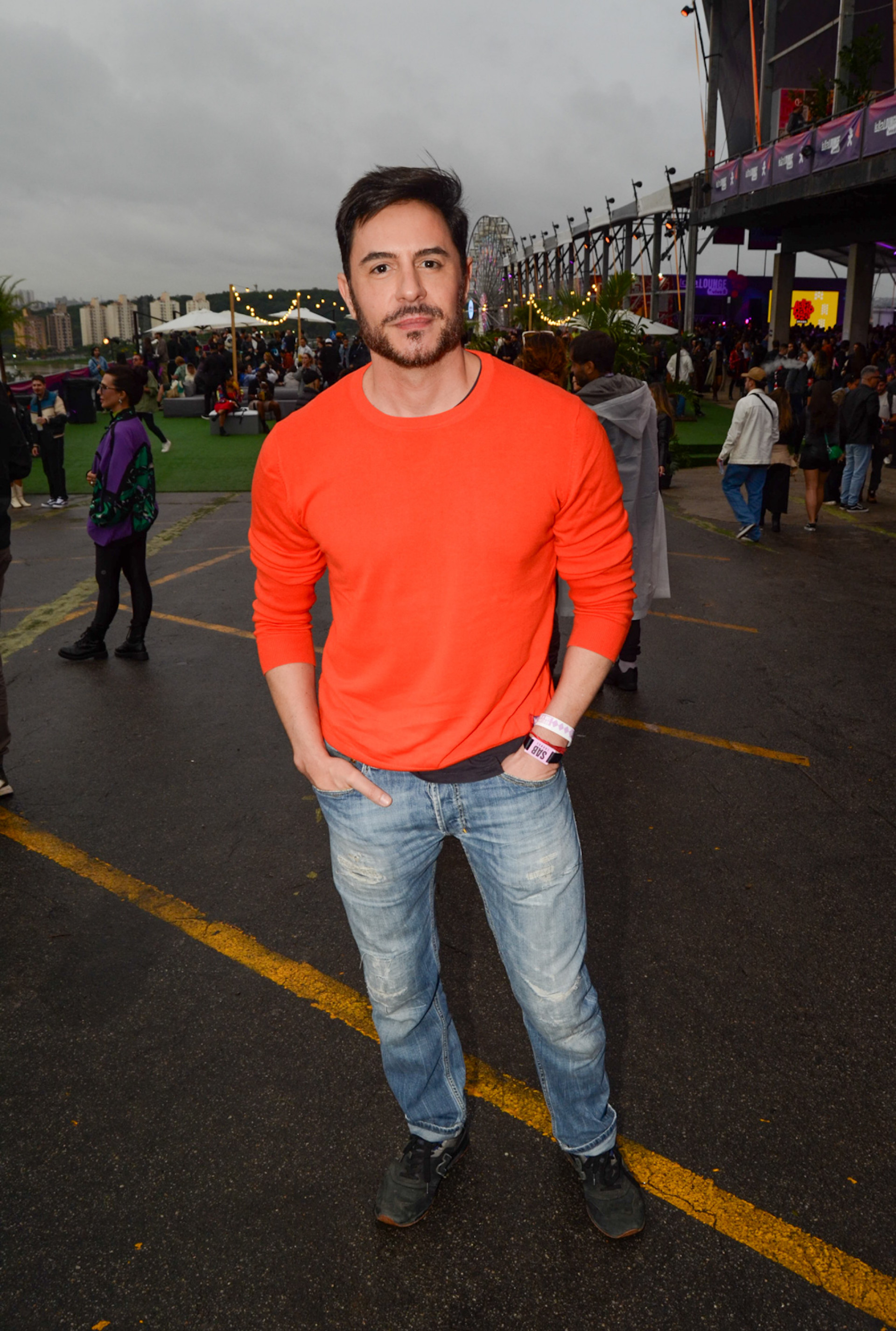 Ricardo Tozzi no segundo dia do Lollapalooza - Araujo/ Agnews