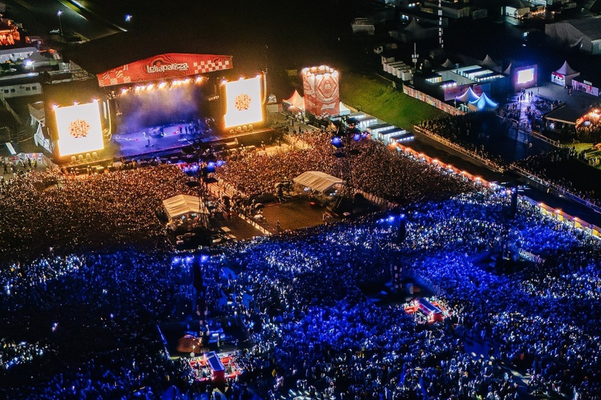 Primeiro dia do Lollapalooza tem chuva e clima nostálgico - Reprodução / Instagram