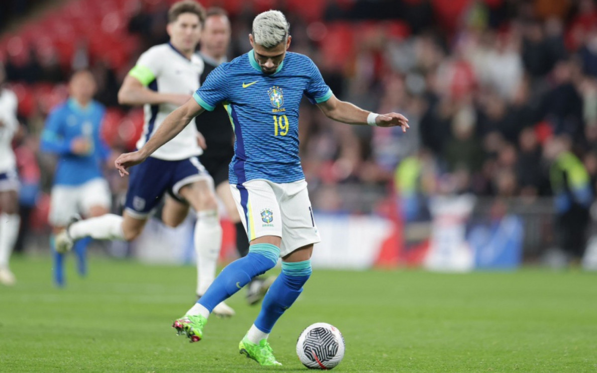 Andreas Pereira em a&ccedil;&atilde;o pela Sele&ccedil;&atilde;o