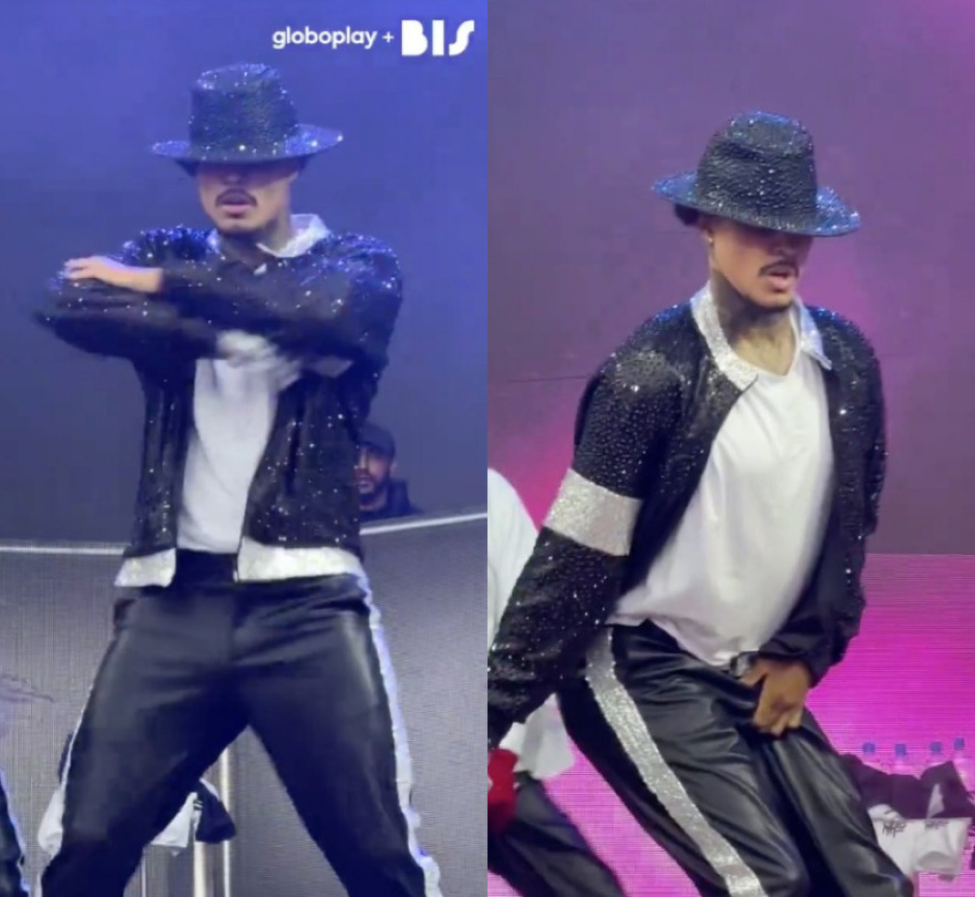 MC Livinho faz tributo a Michael Jackson no último dia do Lollapalooza - Reprodução