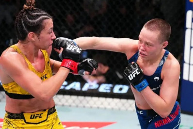 Namajunas bate Amanda Ribas no UFC Vegas 89 e brasileiro é desqualificado