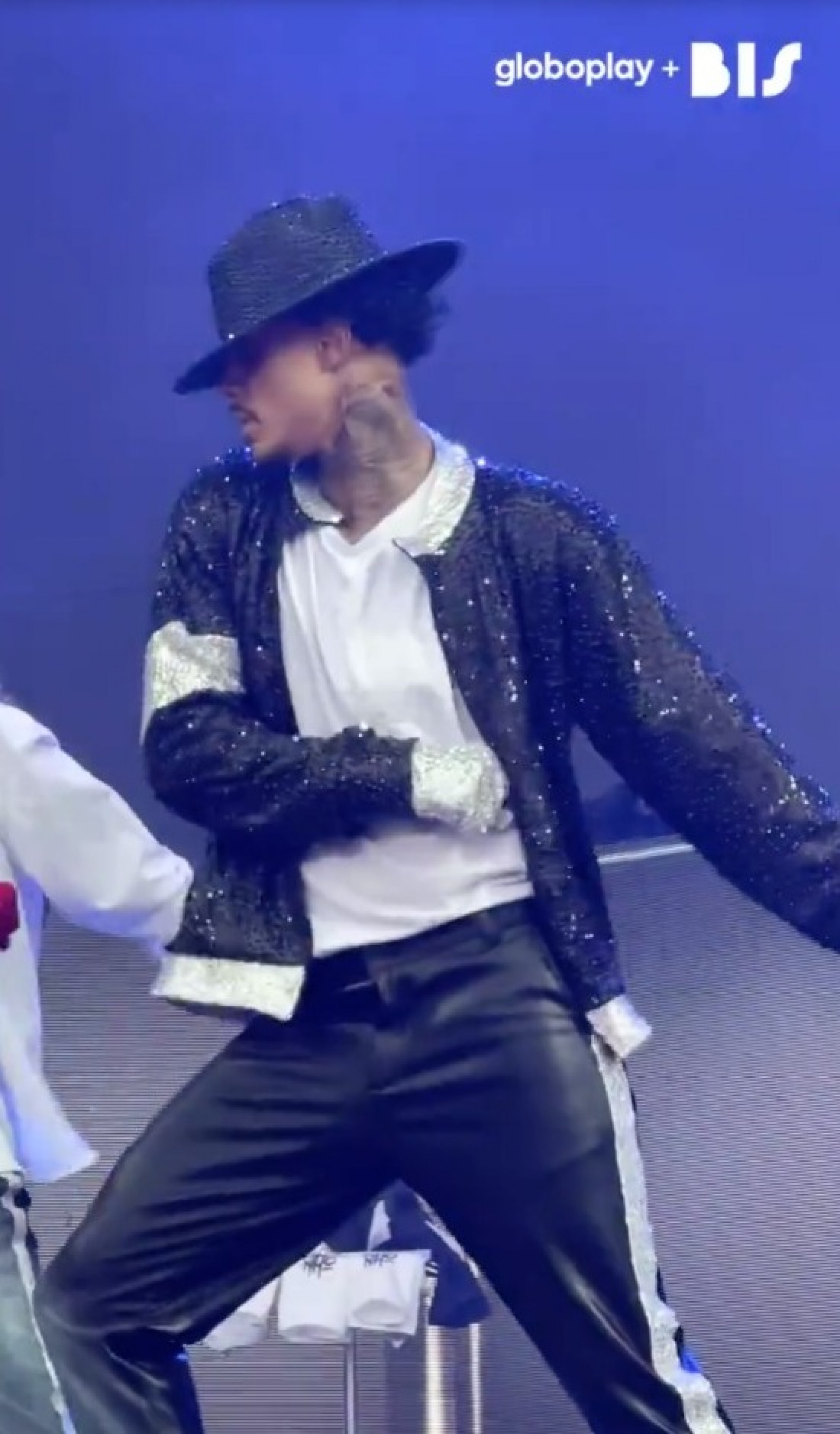 MC Livinho faz tributo a Michael Jackson no último dia do Lollapalooza - Reprodução