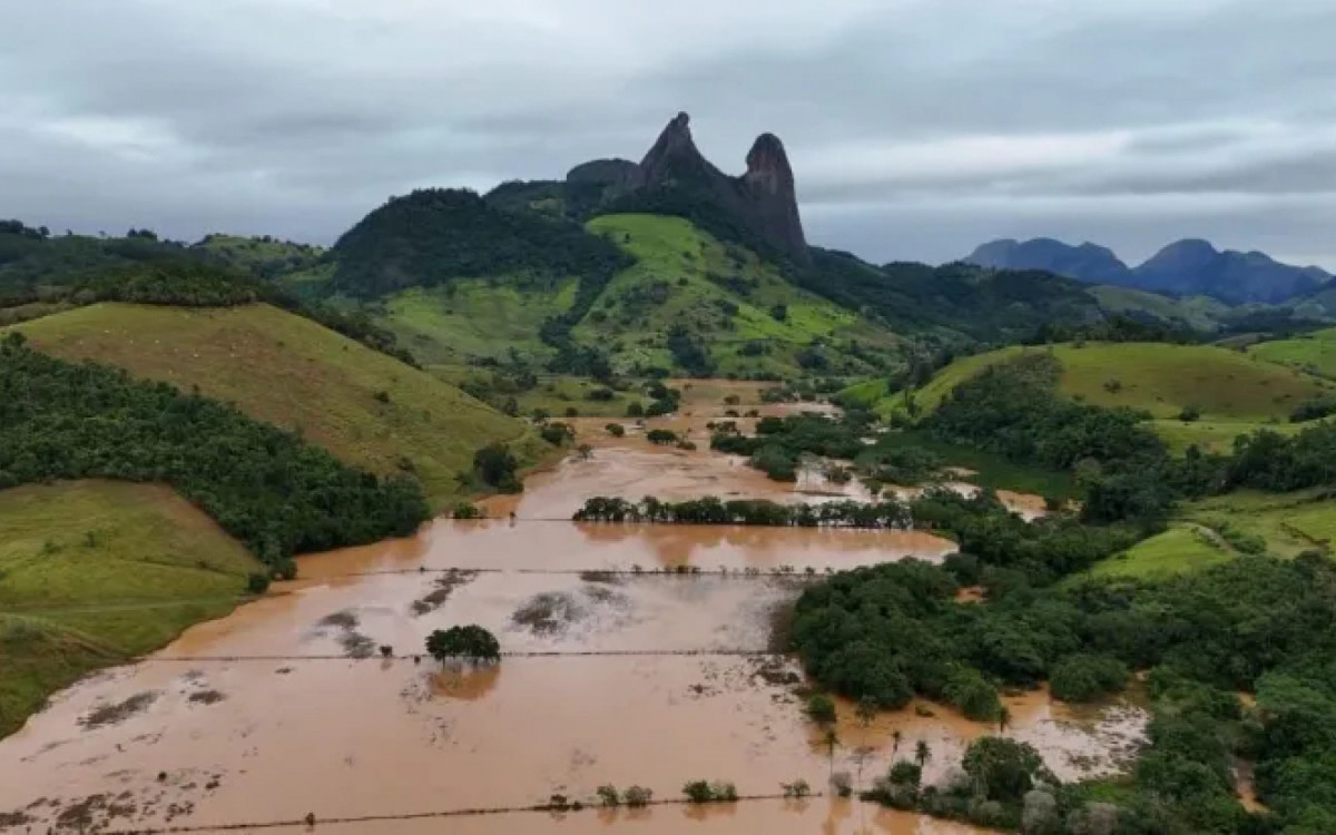 Chuva deixa estragos e mortes no Espírito Santo - Divulgação: Governo ES