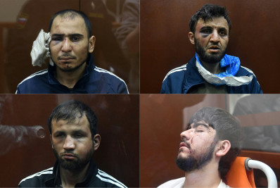 Três suspeitos de realizar ataque terrorista em Moscou admitem à Justiça que são culpados
