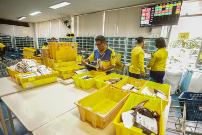 Serviços postais nacionais e internacionais serão reajustados em 4,39% a partir de abril