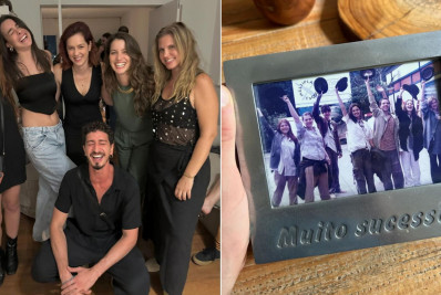 Johnny Massaro mostra reunião do elenco da Malhação 2008: ‘Eternos amores’