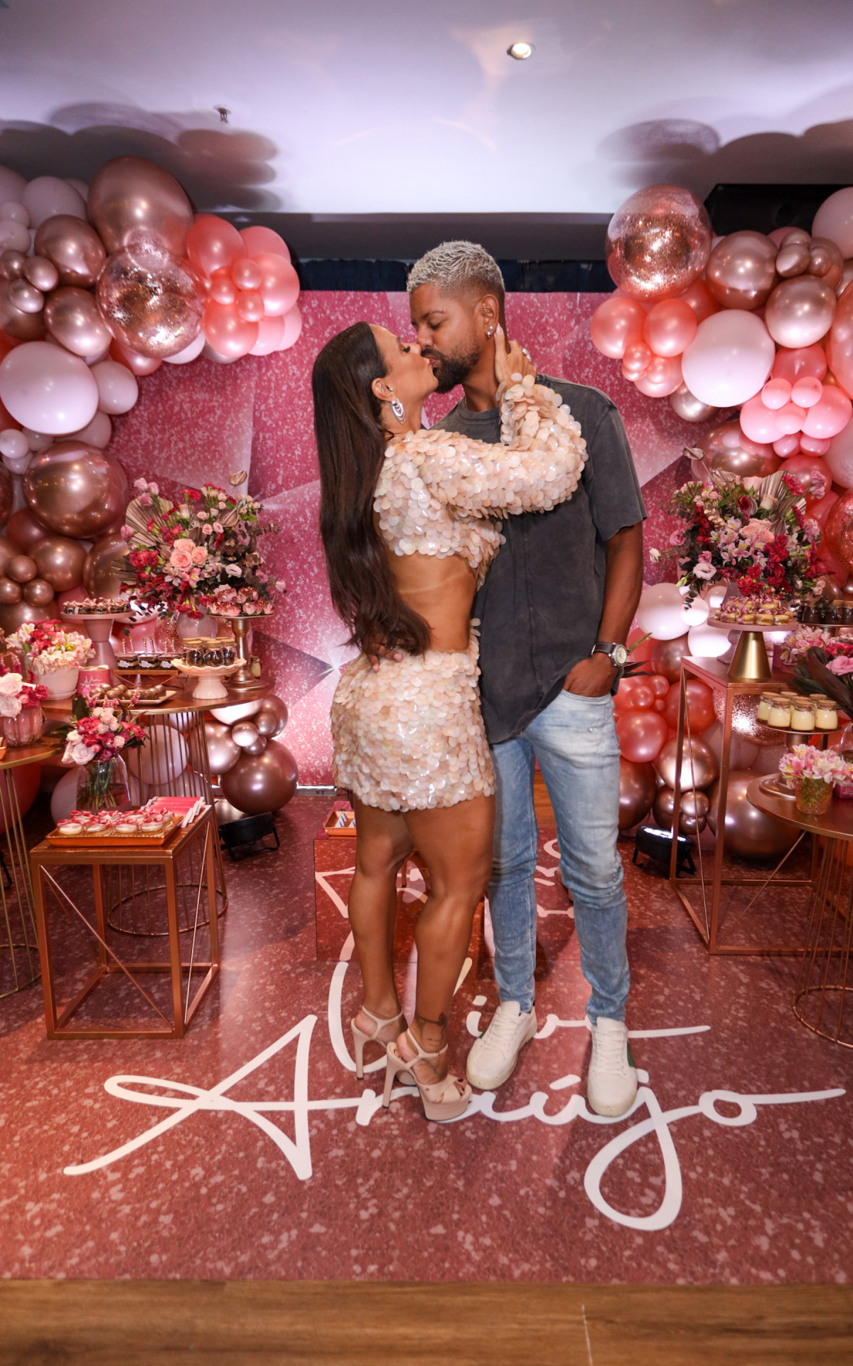 Viviane Araújo e o marido, Guilherme Militão