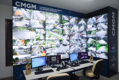 Centro de monitoramento reforça segurança de Miguel Pereira
