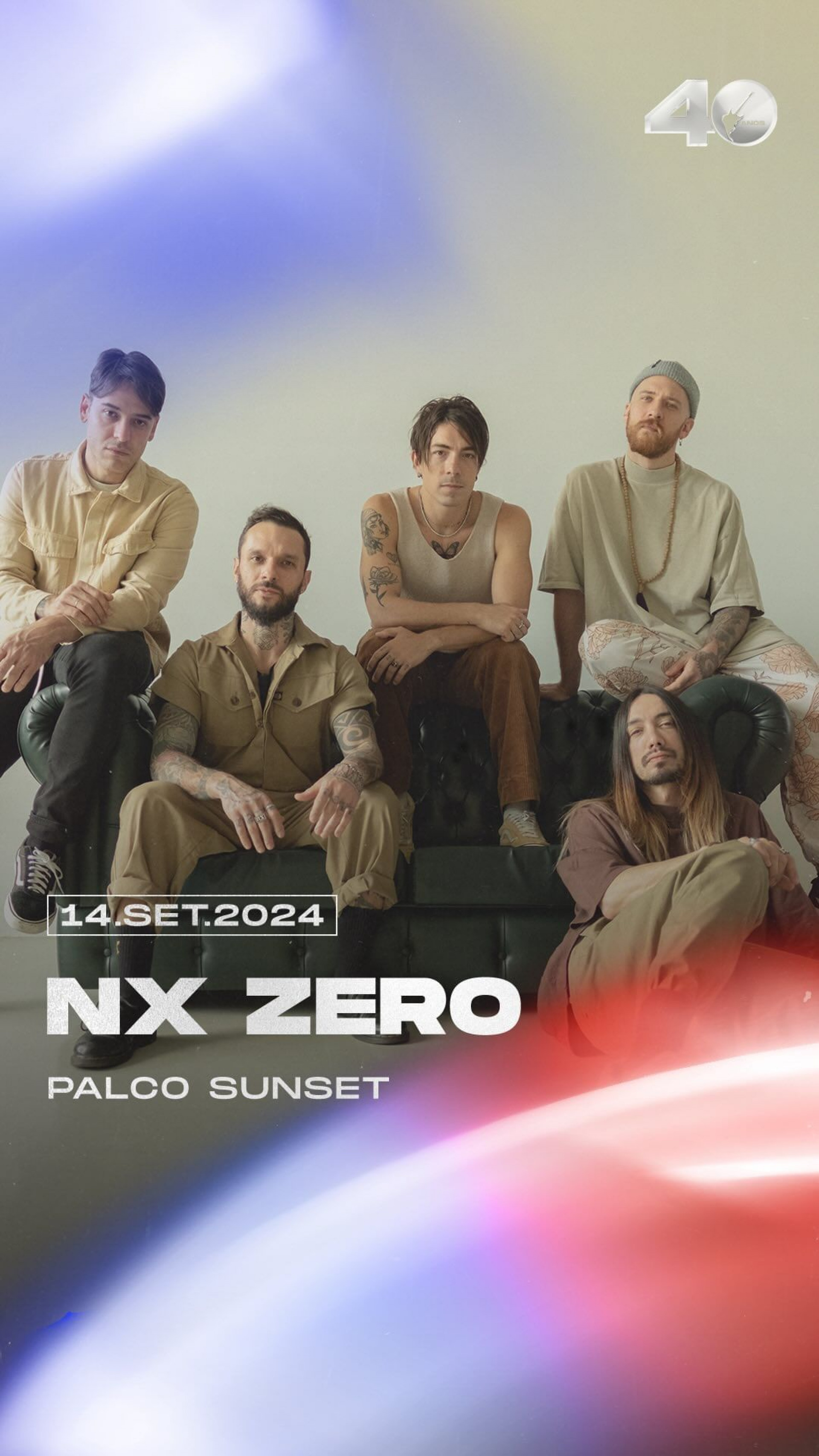 NX Zero é confirmado no Rock in Rio no dia 14 de setembro - Reprodução / Instagram