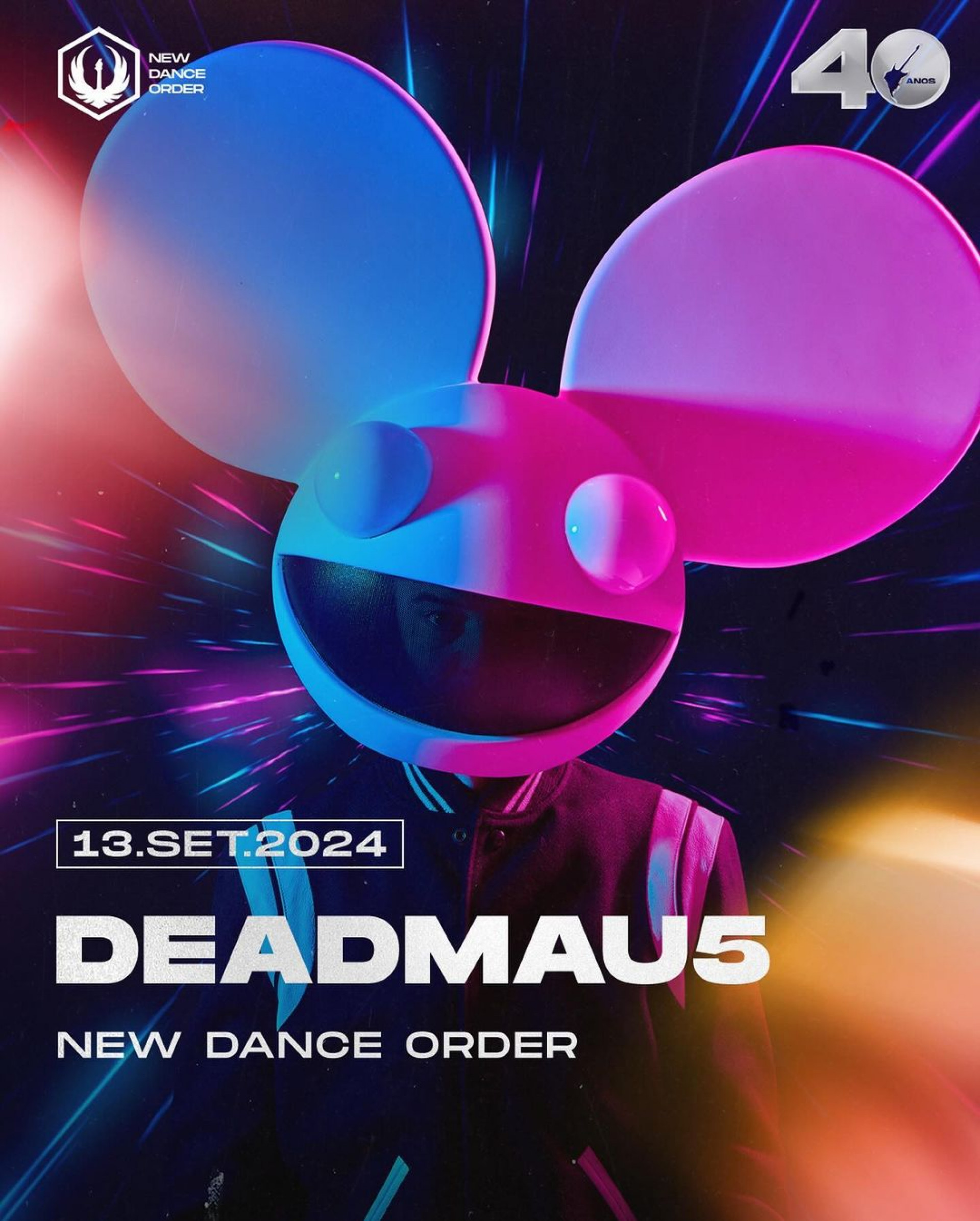 Deadmau5 é confirmado no dia 13 de setembro no Rock in Rio - Reprodução / Instagram