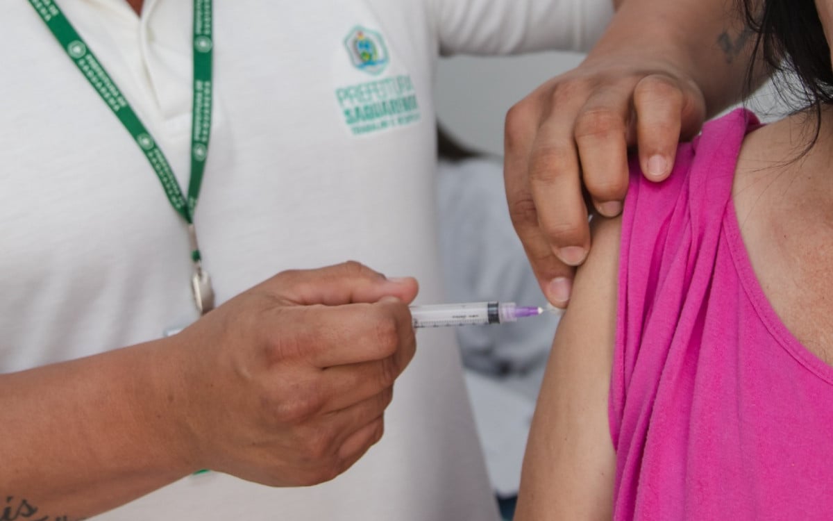 Vacinação contra a gripe em Saquarema