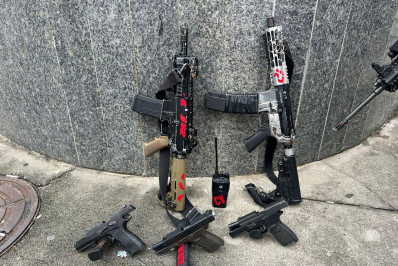 PM prende sete suspeitos com fuzis e pistolas na comunidade do Cajueiro