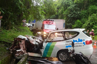Três vítimas no acidente na rodovia Rio-Santos em Angra