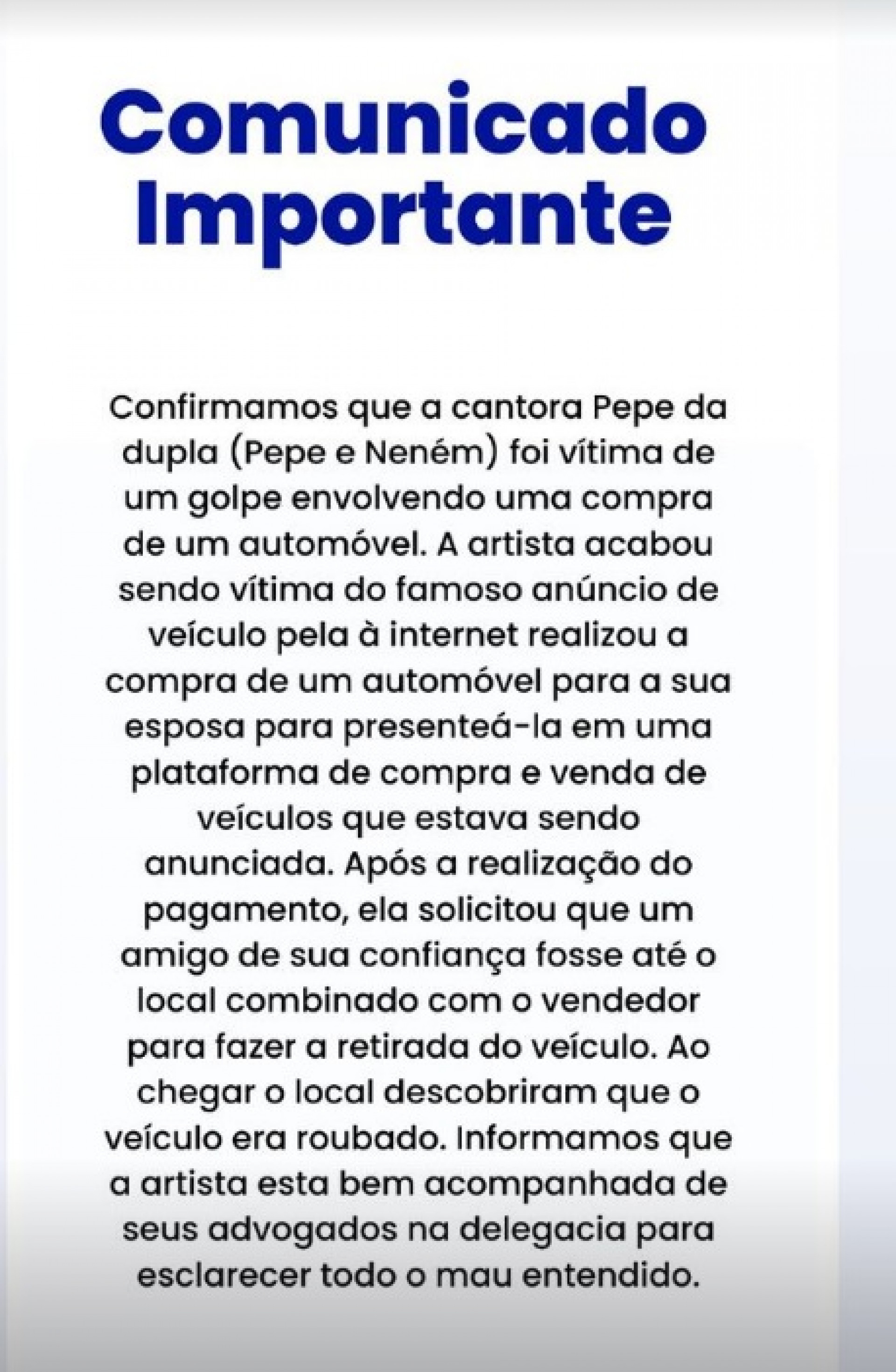  - Reprodução do Instagram