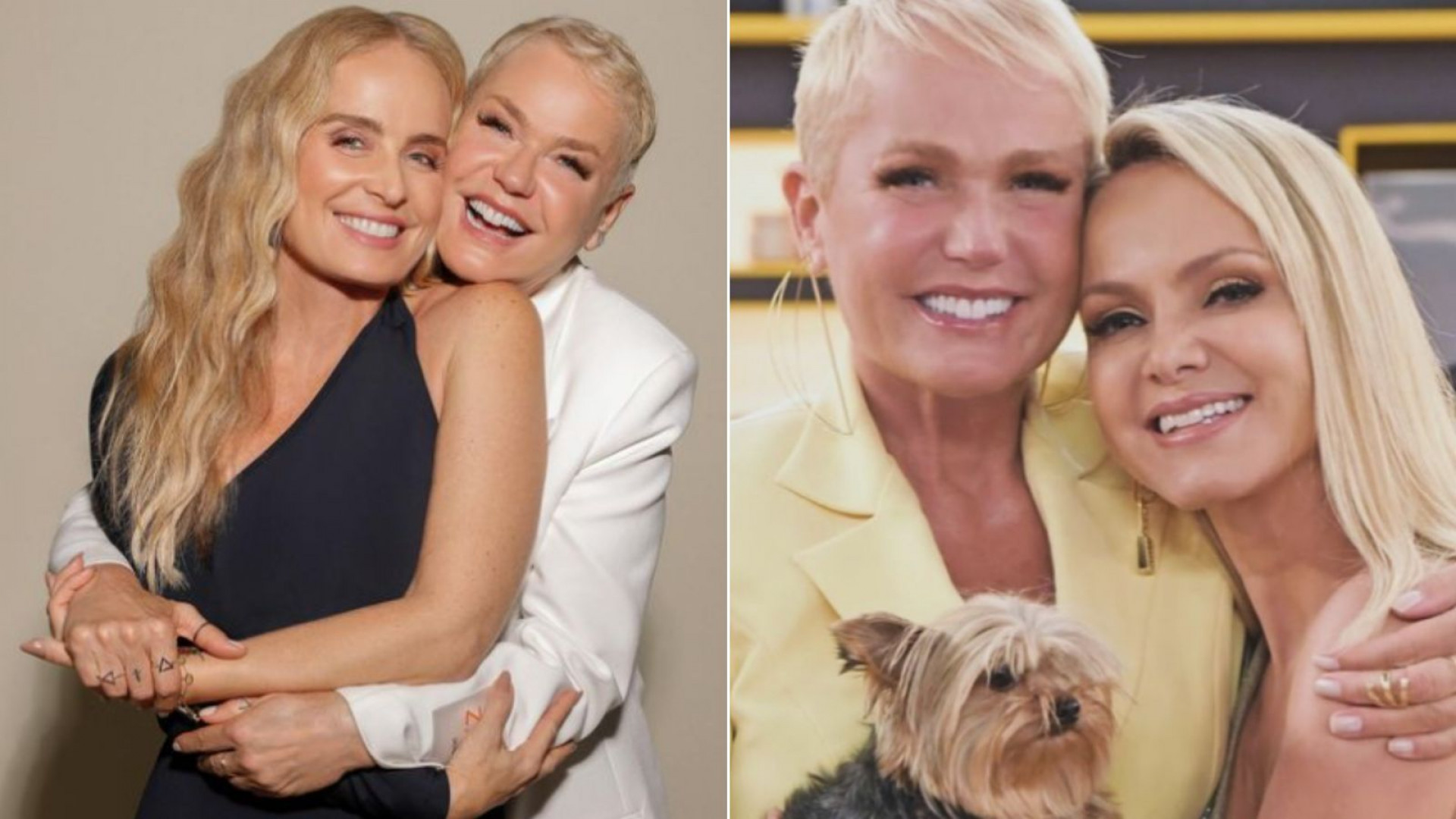 Xuxa ganha homenagem de Angélica e Eliana - Reprodução/Instagram