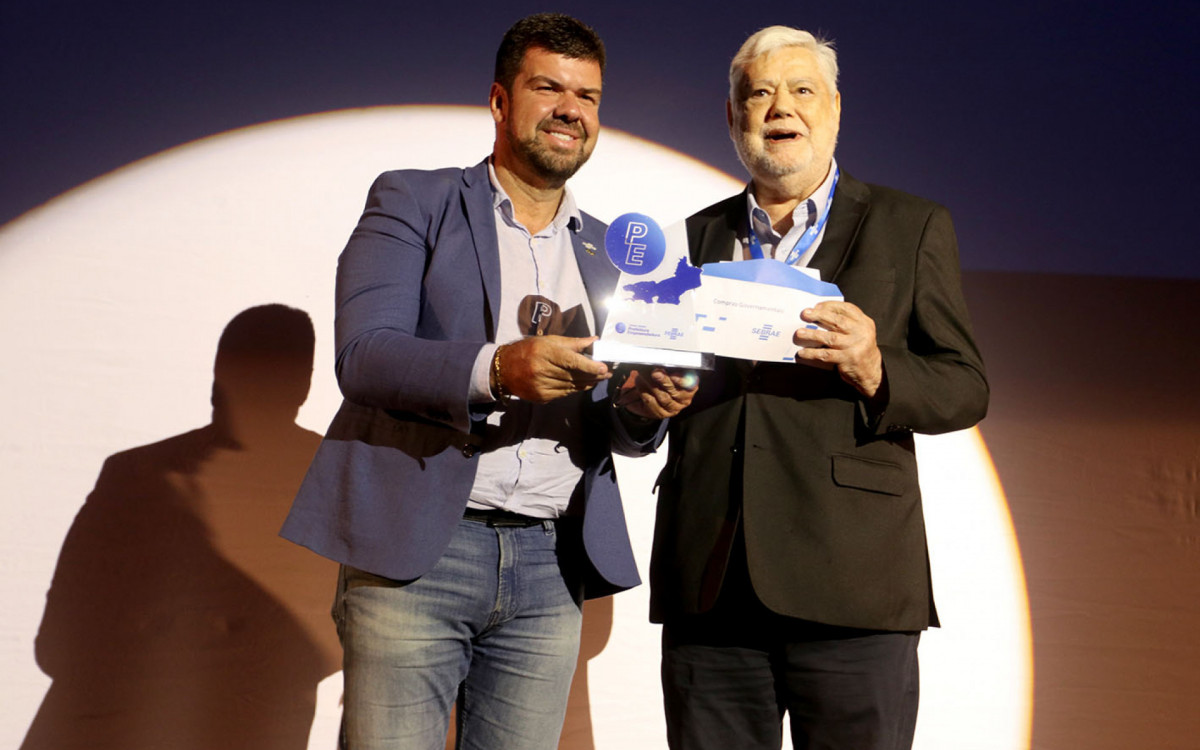 Cerimônia de Premiação aconteceu no Rio de Janeiro e município concorreu com o projeto Cartão Educa Mais