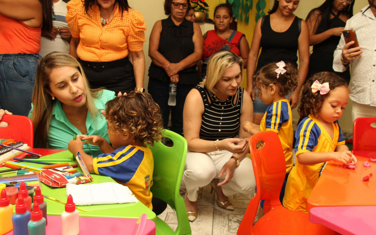 Inauguração Casa Creche Areal