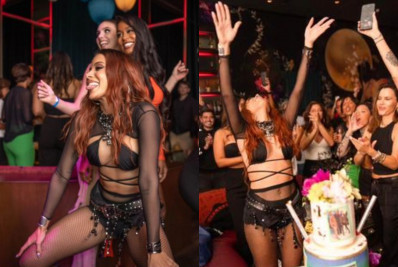 Anitta compartilha fotos da segunda noite de comemoração do aniversário