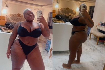 Jojo Todynho posa de lingerie e mostra evolução da bariátrica após chegar aos 99 kg