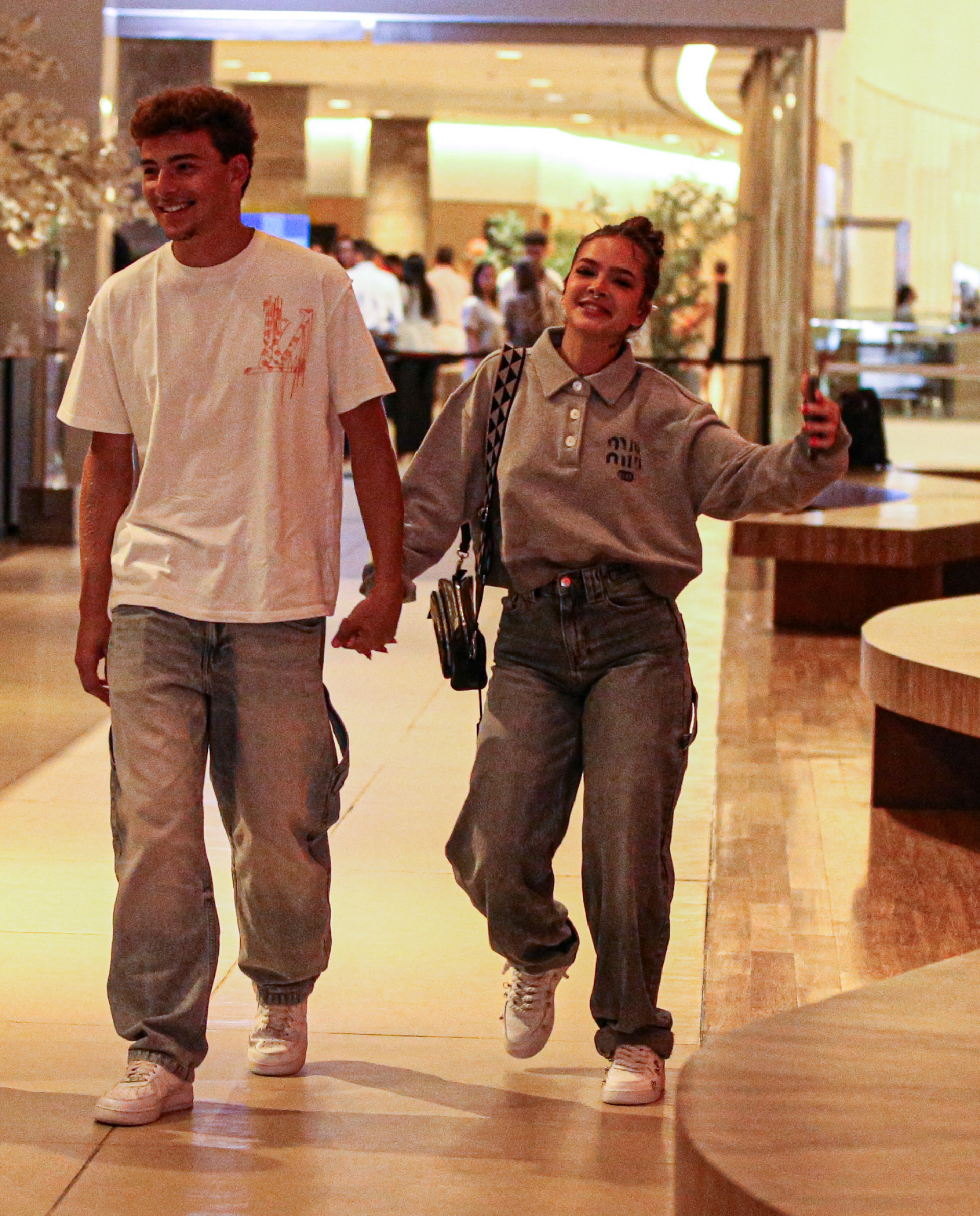 Mel Maia com o namorado - Edson Douglas/Agnews