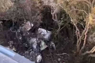 Destroços de avião que caiu na Serra do Japi, em São Paulo, são localizados