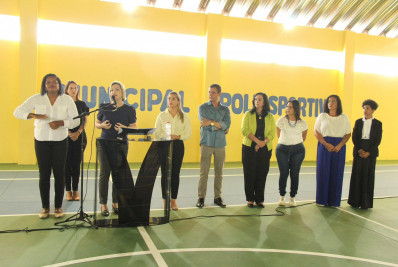 Ginásio Poliesportivo da Escola Municipal Agostinho Franceschi é inaugurado pela Prefeitura de Araruama