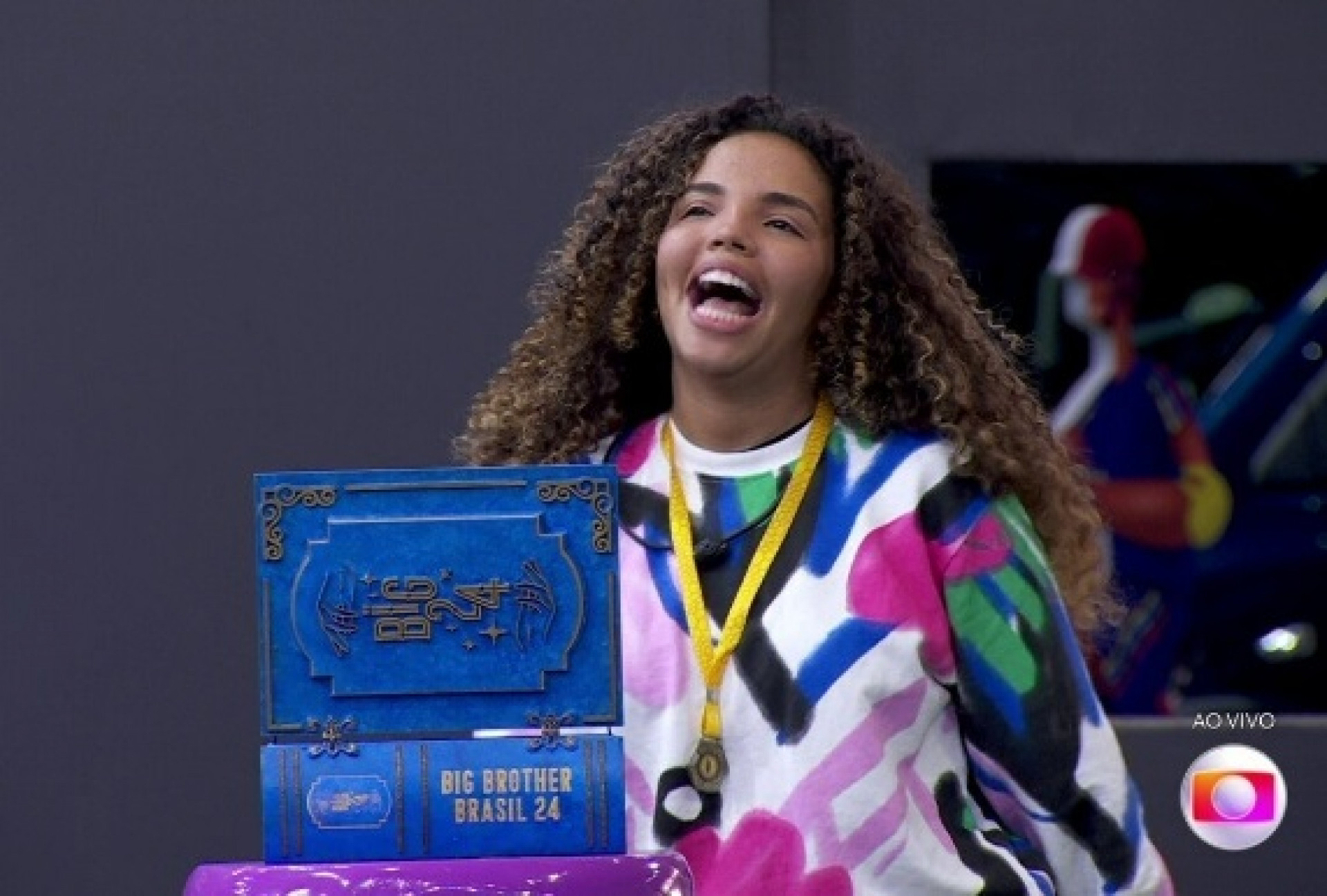 Giovanna Pitel é a nova líder do 'BBB 24' - Reprodução de vídeo / TV Globo