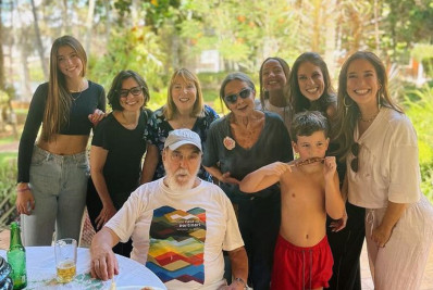 Lima Duarte comemora aniversário de 94 anos em família