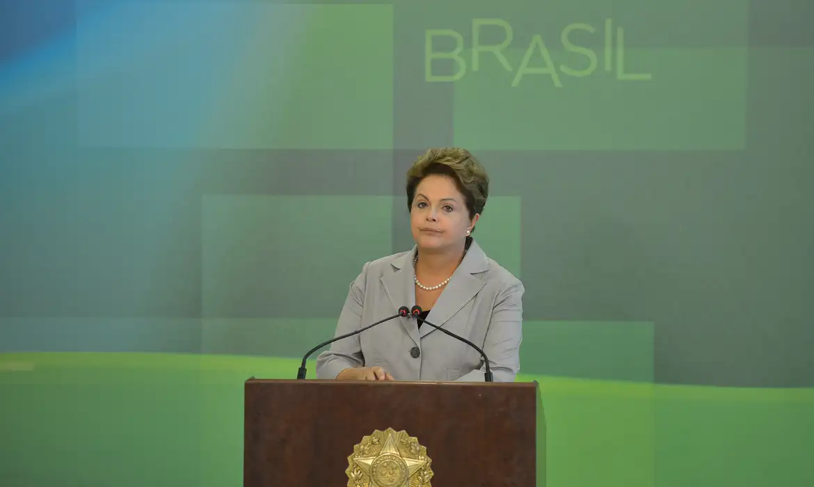 Ex-presidente Dilma Rousseff, que atualmente preside o Novo Banco de Desenvolvimento