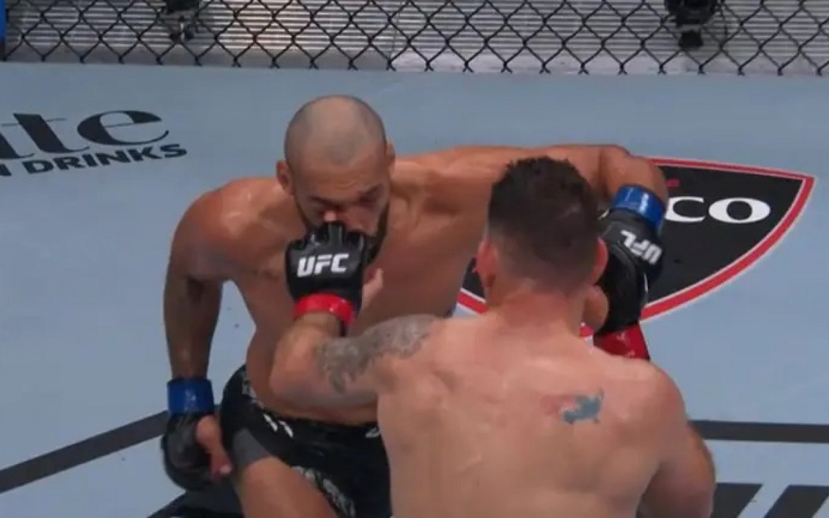 Vitória de Chris Weidman sobre Bruno Blindado no UFC Atlantic City terminou de forma polêmica