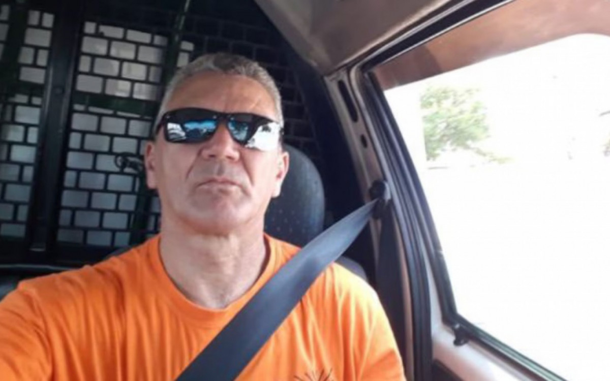 Ornaldo da Silva Viana, motorista de aplicativo de 52 anos, morreu depois de ter o carro atingido por um Porsche, avaliado em mais de R$ 1 milhão - Reprodução