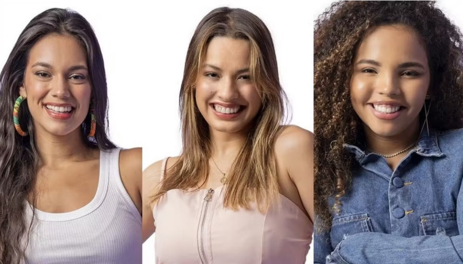 Alane, Beatriz e Pitel formam o 16º paredão do 'BBB 24' - Divulgação / TV Globo