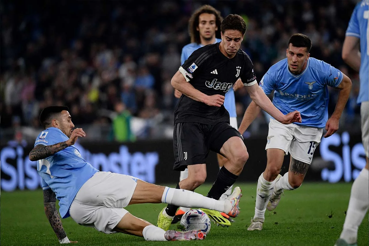 Juventus vence a Lazio pelo jogo de ida da semifinal da Copa da Itália