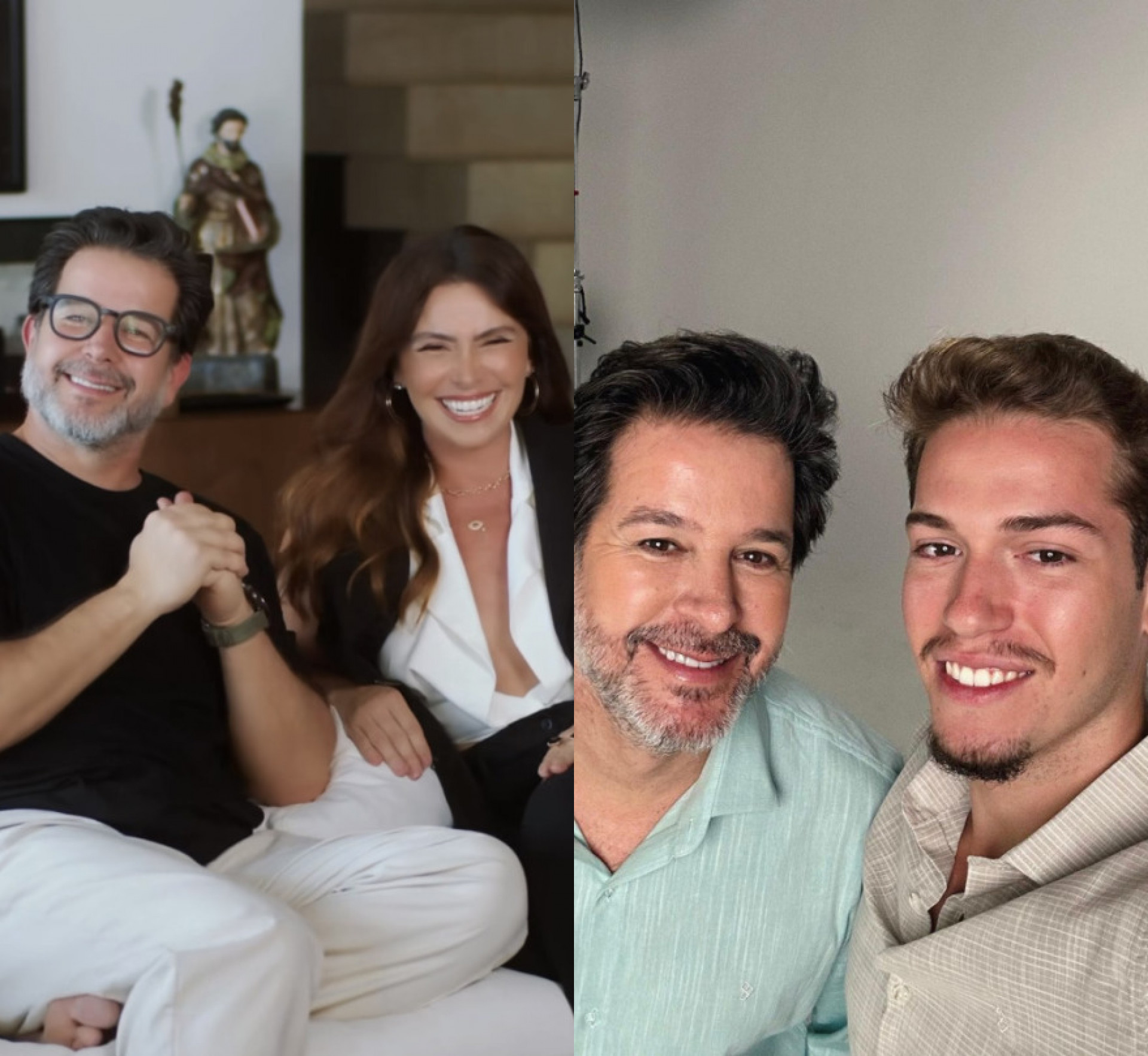 Giovanna Antonelli, Murilo Ben&iacute;cio e filho - Reprodu&ccedil;&atilde;o