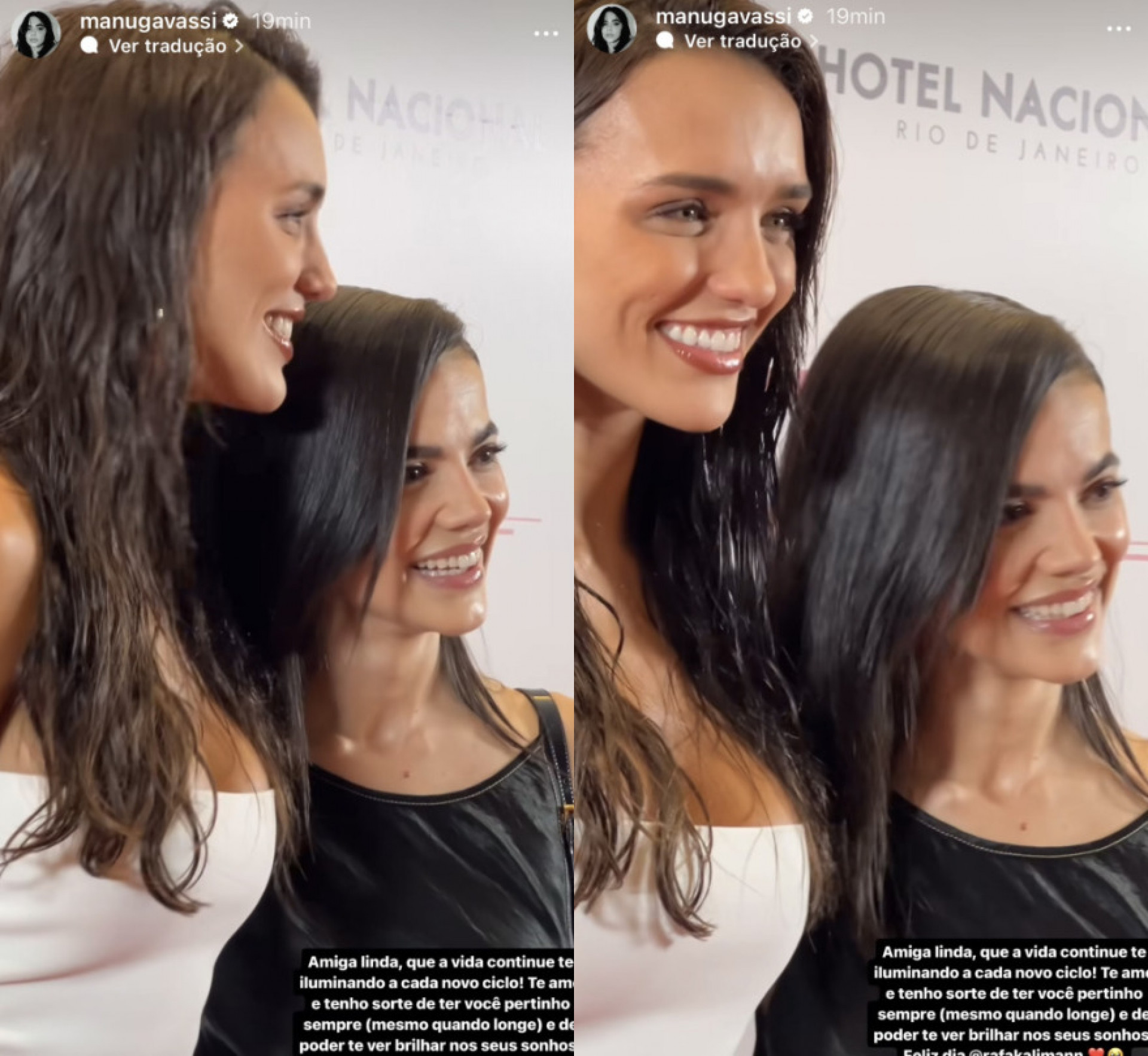 Manu Gavassi celebra aniversário de Rafa Kalimann - Reprodução