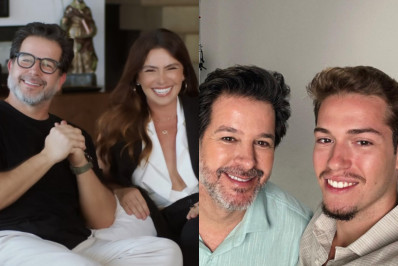 Ao lado do filho, Giovanna Antonelli e Murilo Benício dublam personagens em animação