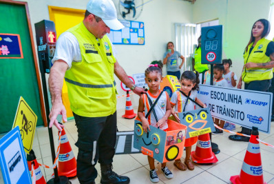 Belford Roxo: Secretaria de Transporte continua com projeto de conscientização do trânsito nas escolas municipais