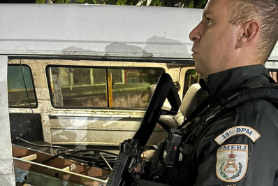 PM prende suspeito por furto de cabos telefônicos em Belford Roxo 