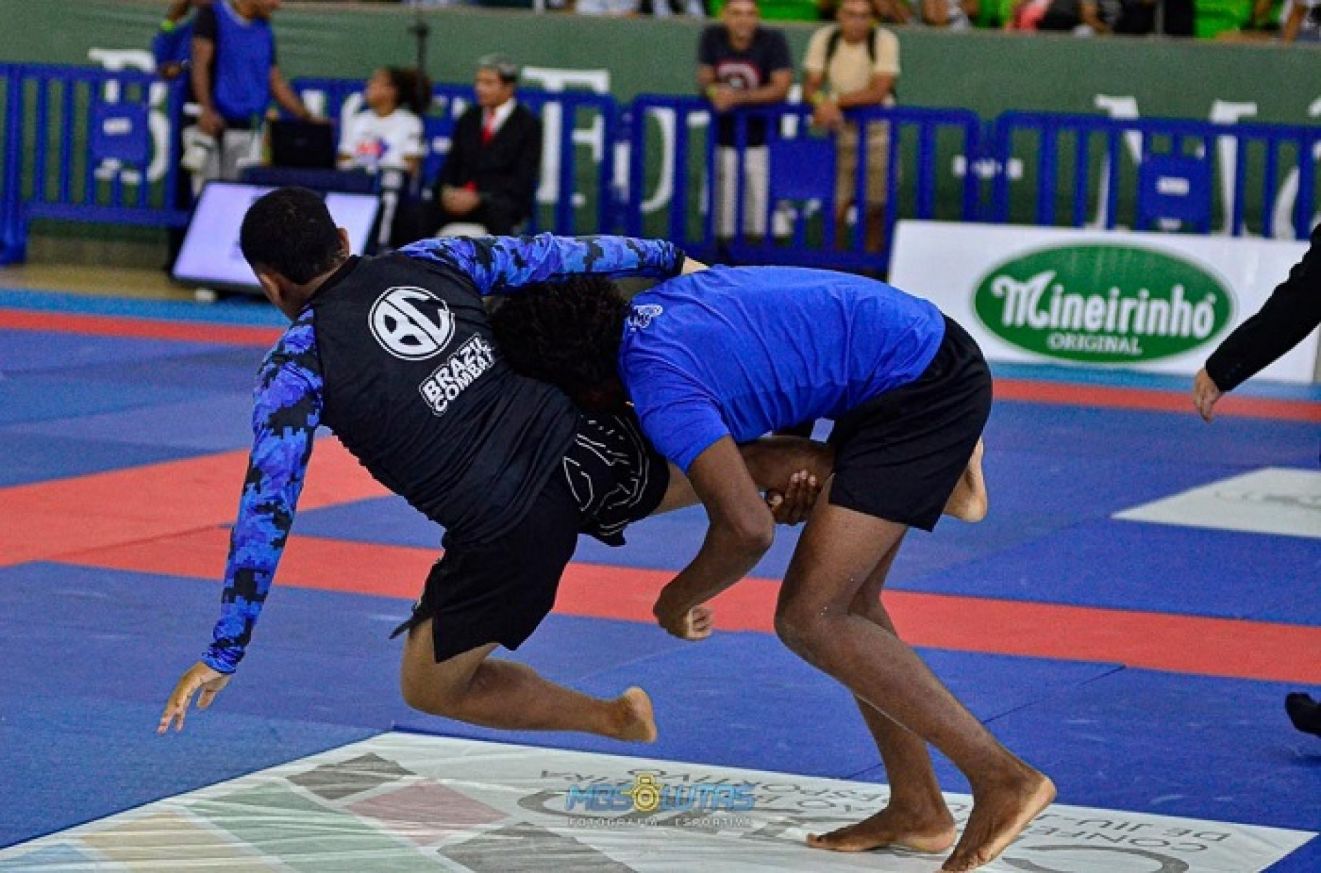 Disputas No-Gi foram uma atração à parte no Sul Americano de Jiu-Jitsu Desportivo  - (Foto: MBS Lutas)