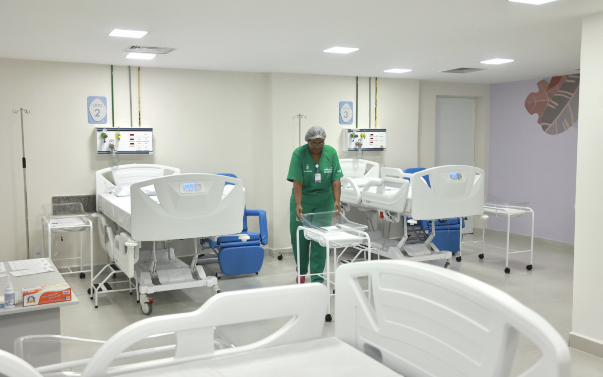 Novas instalações do Hospital Iguassú. Unidade foi inaugurada nesta quarta-feira